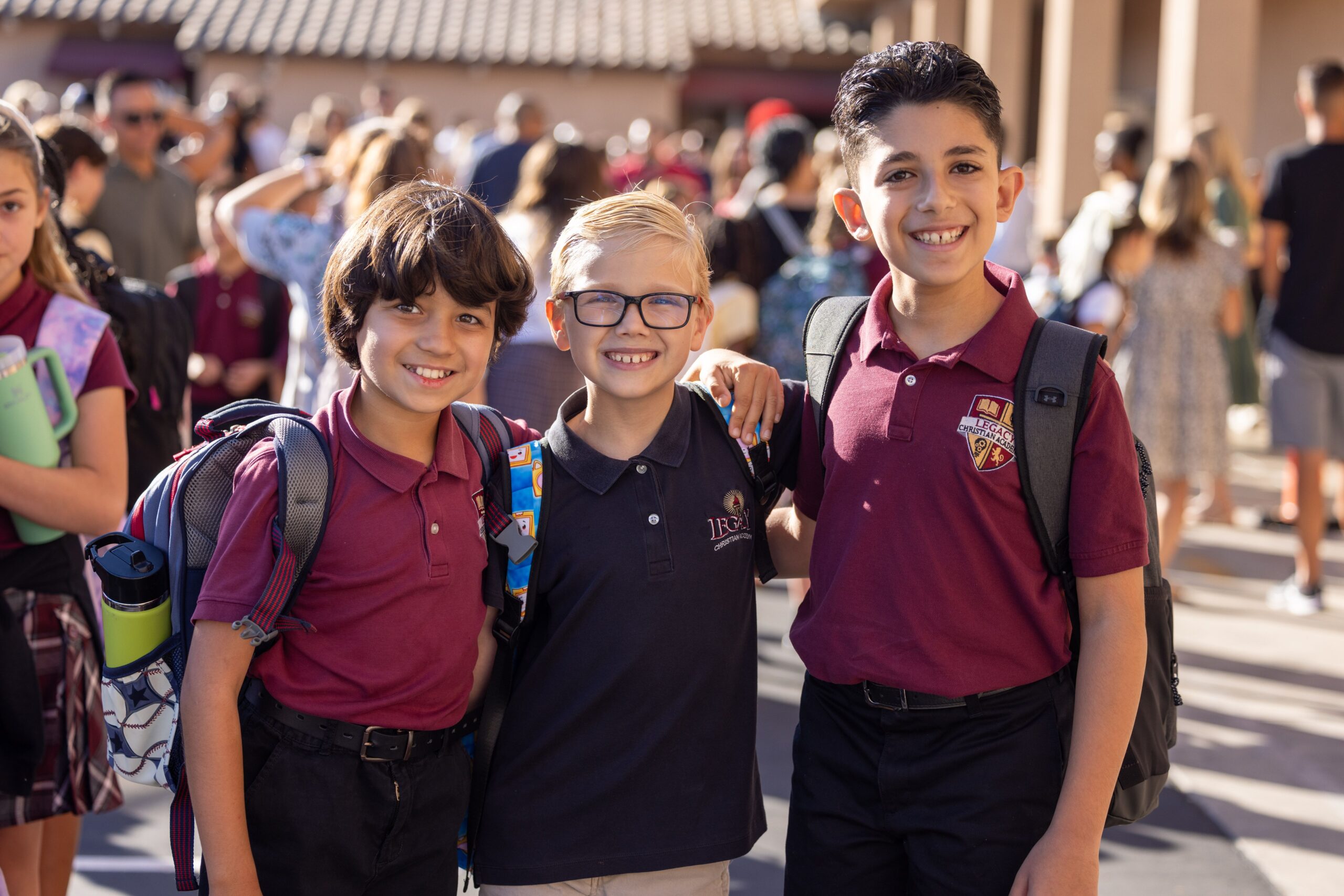 Legacy Christian Academy students